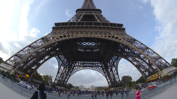 The Eiffel Tower in Paris, Wednesday, Oct. 22, 2014. Erected in 1889 as the entrance arch to the 1889 World's Fair, it was initially criticised by some of France's leading artists and intellectuals for its design, but has become both a global cultural icon of France and one of the most recognizable structures in the world. The tower is the tallest structure in Paris and the most-visited paid monument in the world; 6.98 million people ascended it in 2011. (AP Photo/Jacques Brinon)