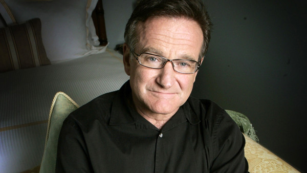 FILE - In this June 15, 2007 file photo, actor and comedian Robin Williams poses for a photo in Santa Monica, Calif. The death of Williams placed fourth on Facebook's list of most popular topics worldwide in 2014, based on the number of posts, comments, l