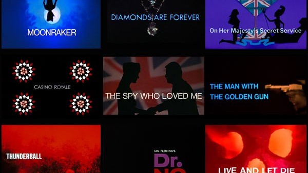 25 Beautiful James Bond Title Screens