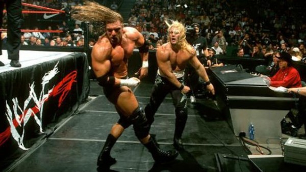 Chris Jericho Triple H Last Man Standing Fully Loaded 2000