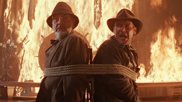 Indiana Jones And The Last Crusade Harrison Ford Sean Connery