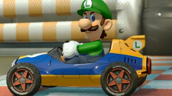 Mario Kart 8 Luigi Death Stare