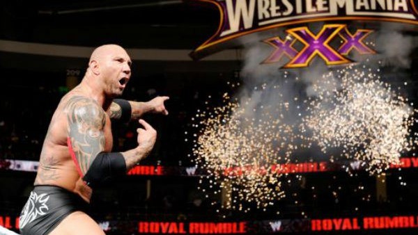 Batista Royal Rumble 2014