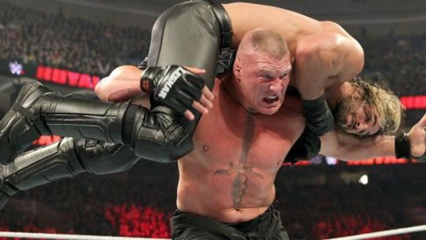 Brock Lesnar Seth Rollins
