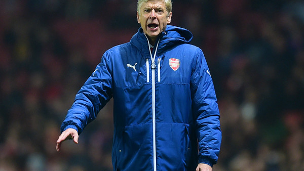 Arsenal manager Arsene Wenger during the UEFA Champions League match at the Emirates Stadium, London.