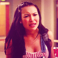 Santana Glee Annoyed Gif