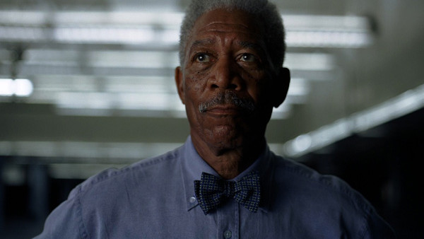 Morgan Freeman Lucius Fox
