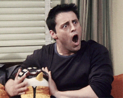 Friends Joey Covering Penguins Ears Gif Gif
