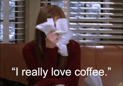 I Really Love Coffee Gif
