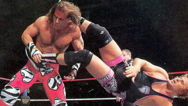 Owen Hart Shawn Michaels Enziguri