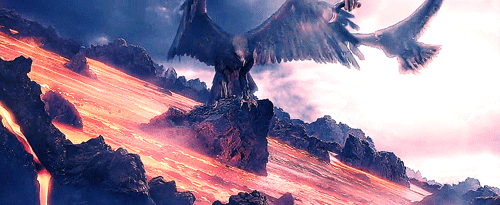 The Eagles At Mount Doom Lord Of The Rings Gif Gif