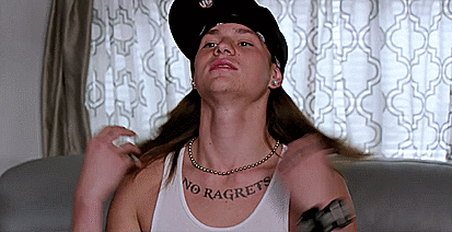 Were The Millers No Ragrets Tattoo Gif. 