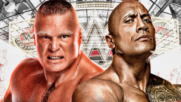 brock lesnar and the rock