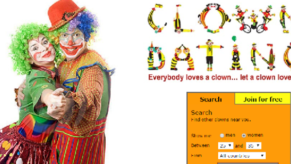 clown internet dating