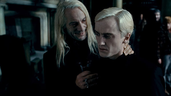 Draco and Lucius Malfoy