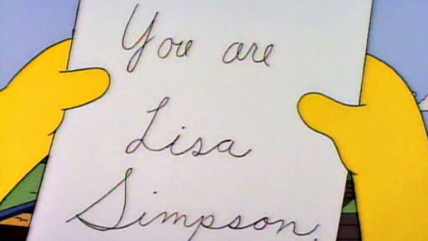 You Are Lisa Simpson