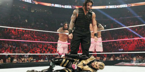 Hell In A Cell 2013 Reigns Shield Goldust Usos