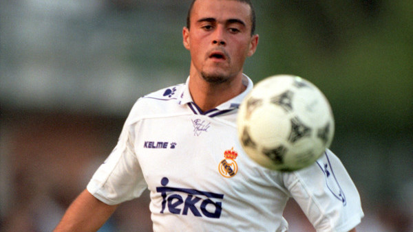 * LUIS ENRIQUE, REAL MADRID