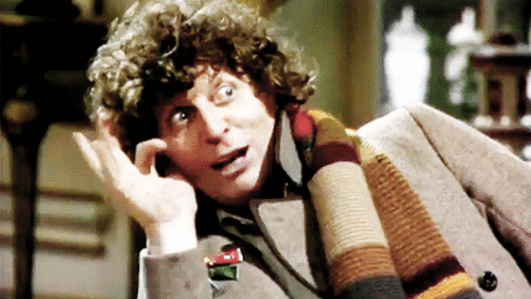 Tom Baker Fourth Doctor Wave Hi There