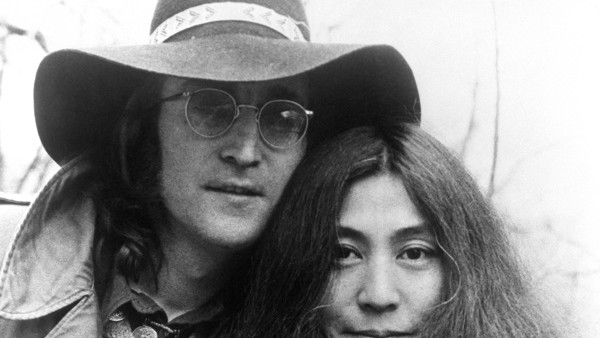 John Lennon and Yoko Ono pictured in 1973.