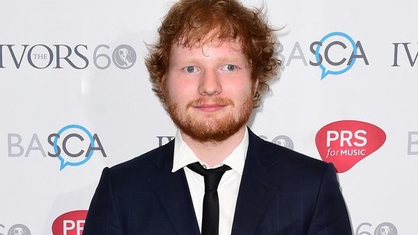 Ed Sheeran wins the Songwriter of the Year Award at the 60th annual Ivor Novello Awards, at Grosvenor House in London.