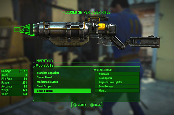 fallout shelter weapons junk jet list