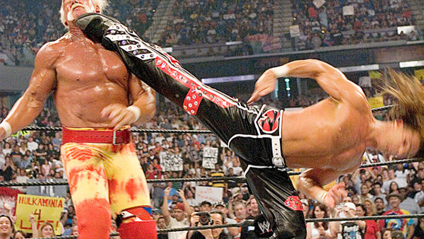 Shawn Michaels Sweet Chin Music Hulk Hogan