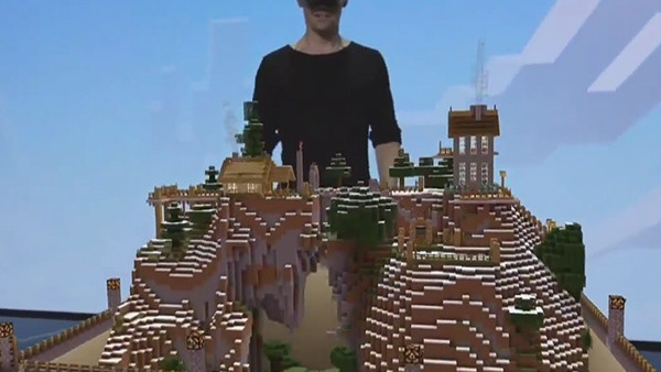 Minecraft Hololens