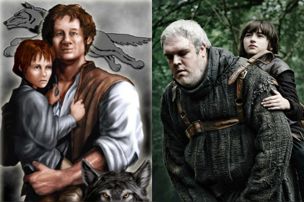 How does the book series game of thrones end theory