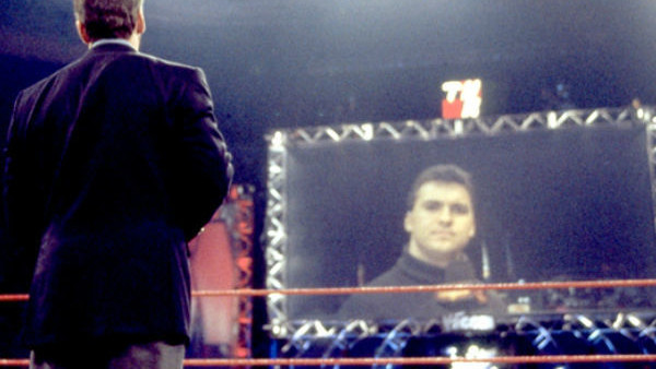 Shane McMahon Vince McMahon Raw Nitro Simulcast