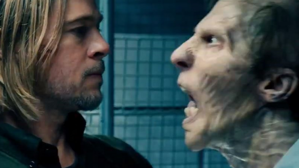 World War Z Ending Brad Pitt Zombie