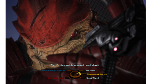 Mass Effect Wrex conversation