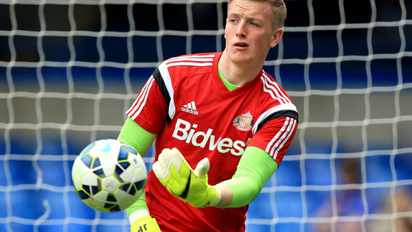 Sunderland goalkeeper Jordan Pickford