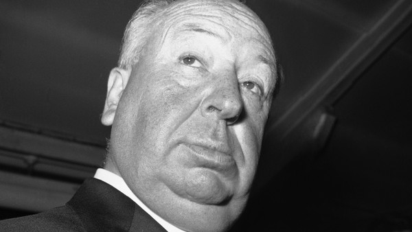British born Hollywood film director and producer Alfred Hitchcock, master of suspense, provided this study at London airport, United Kingdom on June 8, 1960, as he enplaned for the United States. He has been visiting London at the conclusion of a world t