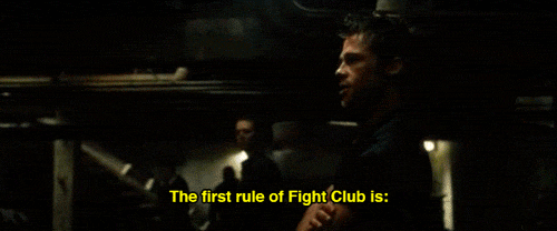 Image result for fight club movie gif