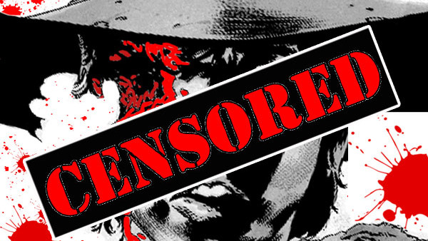 The Walking Dead Comic Censored