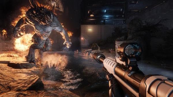 Evolve gameplay