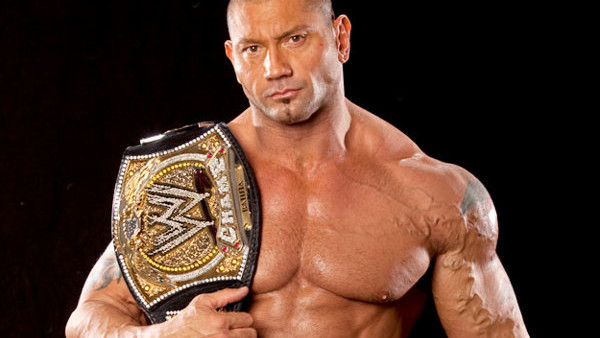 Batista WWE champion