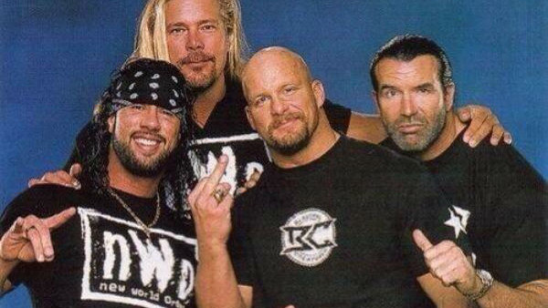 Steve Austin Kevin Nash X-Pac Scott Hall NWO 2002