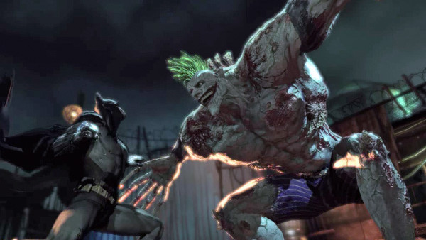 Batman Arkham Asylum titan joker