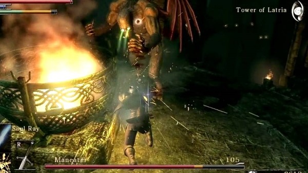 Demons Souls Maneater boss