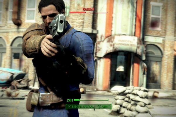 Fallout 4 gun combat