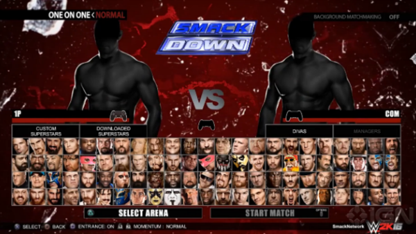 wwe 2k 16 game