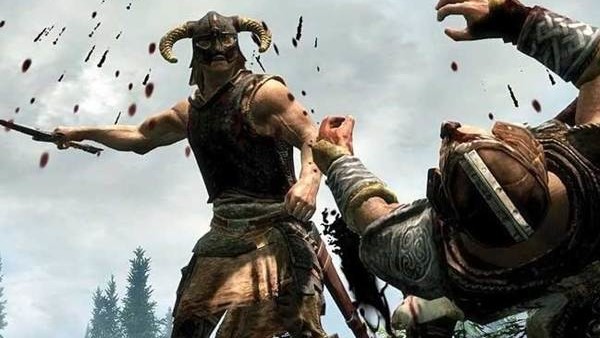 Skyrim combat