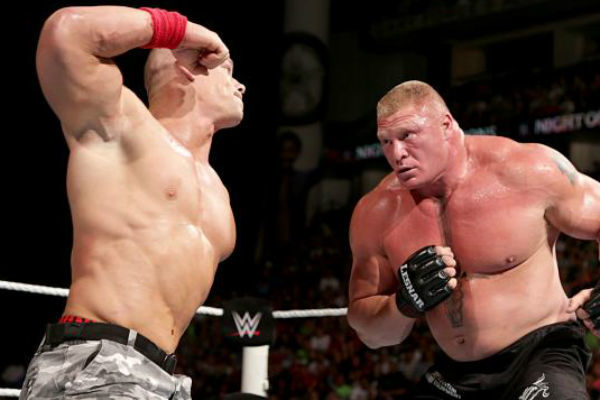 John Cena Brock Lesnar Night Of Champions 2014