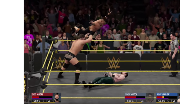 Wwe 2k16 Enzo And Big Cass Face The Vaudevillains In Latest Video