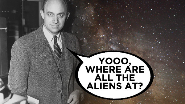 Enrico Fermi Aliens