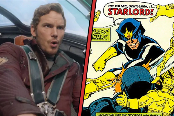 How is Peter Quill (Star-Lord) different in MCU and comics? Does