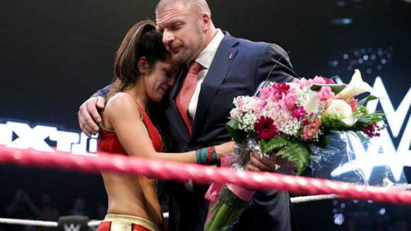 Bayley Triple H NXT TakeOver Respect