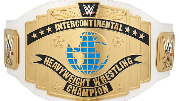 White Intercontinental Title Belt